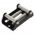 Ocpty Roller Fairlead 4 Pcs 3000000 Lbs 4-way Cable Guide Winch 4-1 4 Bolt Pattern For Recovery Off-road Truck Rv Pickup Jeep