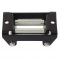 Ocpty Roller Fairlead 4 Pcs 3000000 Lbs 4-way Cable Guide Winch 4-1 4 Bolt Pattern For Recovery Off-road Truck Rv Pickup Jeep