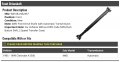 Front Driveshaft Compatible With 1995-1999 Chevy K1500 4wd Automatic Transmission For Vehicles Without Push Button Shift And 2