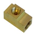 Brass Fuel Block For 1967 72 Chevrolet Chevelle Ls6 Dual Feed Holley And 1969 70 Pontiac Gto Ram Air V Gmfuel02 