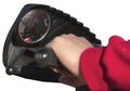 Hand Guard With Mirror Pair For Atv 97300 Black Polyurethane Universal Fit 3 In Fisheye Rearview Mirrors And Mounting Hardware 