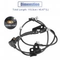 Uxcell Front Right Abs Wheel Speed Sensor No 95670-2c100 For Hyundai Tiburon Base Gt 0l 2 7l 2003-2004