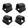4pcs 2inch 52mm Universal Single Hole Dash Gauge Pod Car Meter Mount Holder Black Cover Cup 