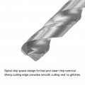 Uxcell Solid Carbide Drill Bits 4 6mm C2 K20 Tungsten Jobber Straight Shank Drilling Tool For Stainless Steel Aluminum Iron
