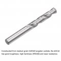 Uxcell Solid Carbide Drill Bits 4 6mm C2 K20 Tungsten Jobber Straight Shank Drilling Tool For Stainless Steel Aluminum Iron