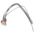 Pigtail Connector For Chevy Impala 2006 To 2009 Gray Pin Terminal Male Female Replacement 13580883 Alx Pau Ac Pt2655 Cla16 