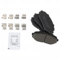 Front And Rear Ceramic Brake Pad Rotor Kit With Chemical For 1990 1993 Mazda Miata Bka16016