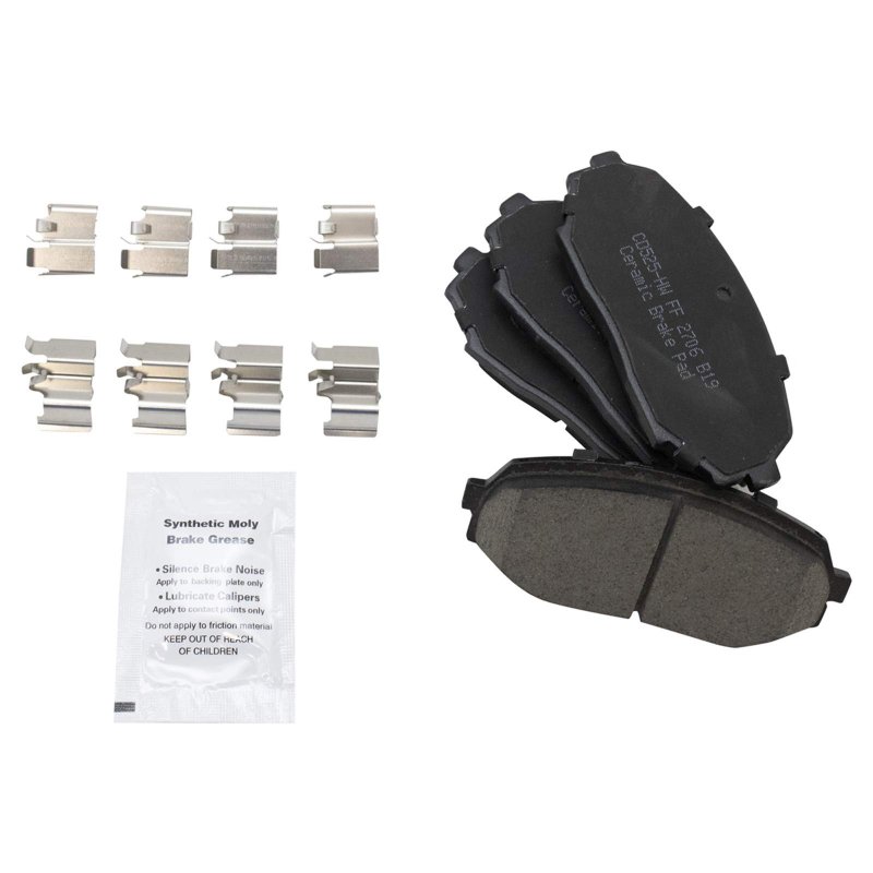 Front And Rear Ceramic Brake Pad Rotor Kit With Chemical For 1990 1993 Mazda Miata Bka16016