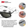 3m Safety Glasses Virtua Ccs Ansi Z87 Anti-fog Gray Lens Black Frame Corded Ear Plug Control System Removable Foam Gasket