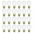 Sunlite 41622 Incandescent Appliance A15 Light Bulb 15 Watts 70 Lumens Medium Base E26 Dimmable Mercury Free 2600k Warm White 