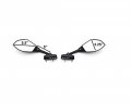Smt- Matte Black Clear Lens Led Turn Signal Integrated Mirror Compatible With Cbr600 Cbr900 929 954 Suzuki Gsxr 750 Bandit