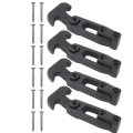 2 Pack T-handle Draw Latches Cooler Latch Tool Strap Hood Machine Size 4 3 X1 85