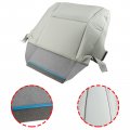 Carbhub Lexus Rx350 450 Front Driver Passenger Side Bottom Leather Seat Cover Gray Fit For 2010-2015