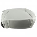 Carbhub Lexus Rx350 450 Front Driver Passenger Side Bottom Leather Seat Cover Gray Fit For 2010-2015