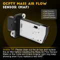 Ocpty Mass Air Flow Sensor 06f 906 461a 06d 461 Meter Fits For 2007-2010 Audi Tt 2006-2013 2015 Seat Leon 2007-2015 Volkswagen