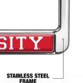 Gonzaga University School Logo Full Size Standard License Plate Metal Frame