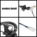 Waltyotur Motorcycle Rear Brake Master Cylinder Reservoir Assembly 43500-mt8-006 Replacement For Honda Gl1500 A Gl1500se