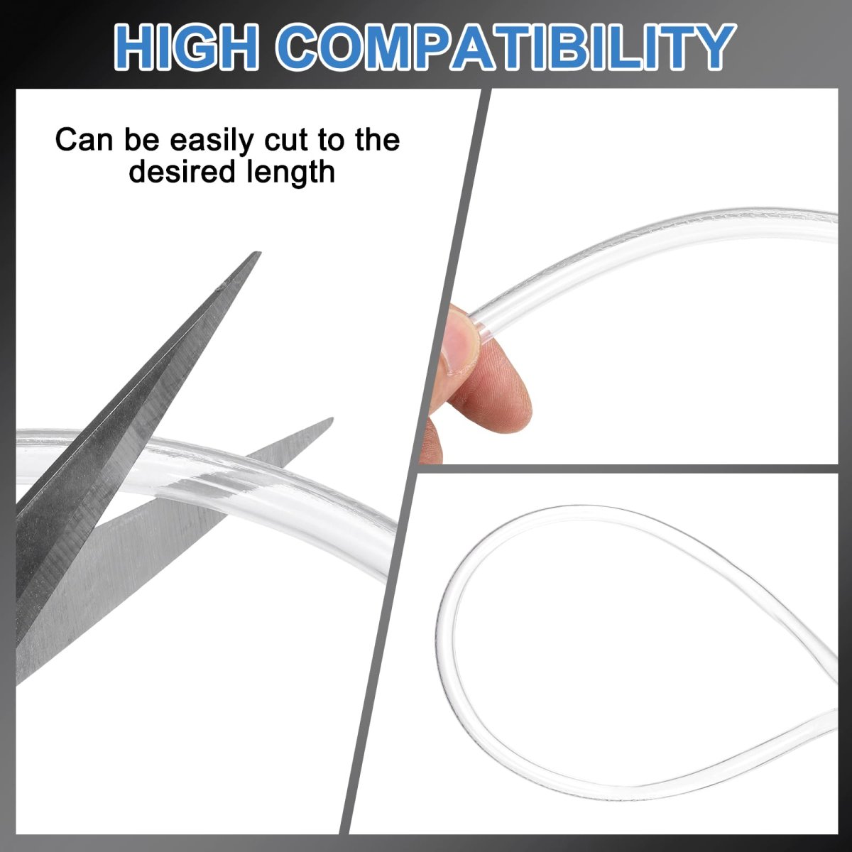 Pvc Clear Vinyl Tubing 0 39 Id 47 Od 16 4 Ft Length Tube Drain Hose Water Pump Irrigation Pipe Plastic With Clamps For Oil