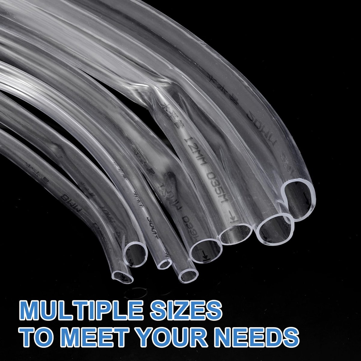 Pvc Clear Vinyl Tubing 0 39 Id 47 Od 16 4 Ft Length Tube Drain Hose Water Pump Irrigation Pipe Plastic With Clamps For Oil