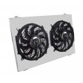 Alloyworks Aluminum Radiator S Shroud Fan Relay For 1968-87 83 86 Chevy Chevelle El Camino At Mt 