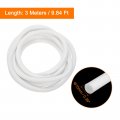 Uxcell Silicone Foam Seal Strip 10mm 0 39 Dia 3 Meters 9 84 Ft Long Sponge Rubber Weather Round Cord Solid For Machinery And