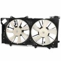 Su3115125 Factory Style Dual Radiator Cooling Fan Assembly For Subaru Legacy Outback 3 6l 2010-2014 12v Black 