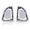 1pair Amber Led Turn Signal Lights For Kenworth 2008 Older K300 T300 T330 T600 Front Lh Rh Side Marker Corner Parking Assembly
