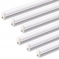 T5 Led Ceiling Light Fixtures 2ft Daylight White 5000k 1100lm 10w Linkable Shop Lights For Garage And Workshop Corded Electric 