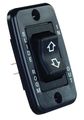 12355 Black Low Profile Slide Out Switch With Bezel 12v Dc Push Button For Rv 40 Amp Peak 20 Continuous 1 67 In X 0 95 Cutout 