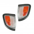 Pair Park Signal Side Marker Lights For 1995 1996 Toyota Tacoma 2wd Black Driver And Passenger To2520141 To2521141 81620 04010 