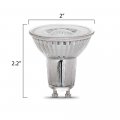 Feit Electric 4w Led Bulbs With 35w Equivalent Dimmable Mr16 22 Yrs Lifetime 300 Lumens 5000k Daylight Packs Bpmr16 Gu10 950ca