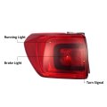 Hecasa Tail Light For 2017-2019 Gmc Acadia Halogen Taillight Rear Lamp Assembly Replacement 84709444 Gm2804126 Driver Left