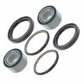 Maxfavor 6pcs Front Wheel Bearing Seal Kit Replacement For Chevy Tracker 1989-1991 1998-2000 Gmc Suzuki Grand Vitara 1999-2000 