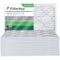 Filterbuy 16x18x1 Air Filter Merv 8 Dust Defense 12-pack Pleated Hvac Ac Furnace Filters Replacement Actual Size 15 50 X 17 0 