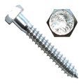 Lag Bolt 1 4 In X 2 Screw Antenna Support Galvanized Hex Head Heavy Duty Outdoor Structural 