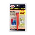 Emergency 22pc Car Fuse Replacement Kit Free Puller Included 