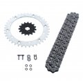 1997-2000 Fits Yamaha Yfz350 Banshee O Ring Chain And Sprocket Silver 15 40 104l