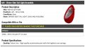 Left Driver Side Tail Light Assembly Compatible With 2006-2010 Chrysler Pt Cruiser
