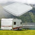 G-plus New 1pc White Roof Vent Cover 14 X Compatible With Ventline Vents Prior To 2008 And Elixir Starting 1994