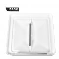G-plus New 1pc White Roof Vent Cover 14 X Compatible With Ventline Vents Prior To 2008 And Elixir Starting 1994
