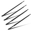 Premium Window Molding Trim Perfect Fit For 2010-2015 Toyota Prius Replaces Part Numbers 75710-47021 75740-47021 75730-47021 