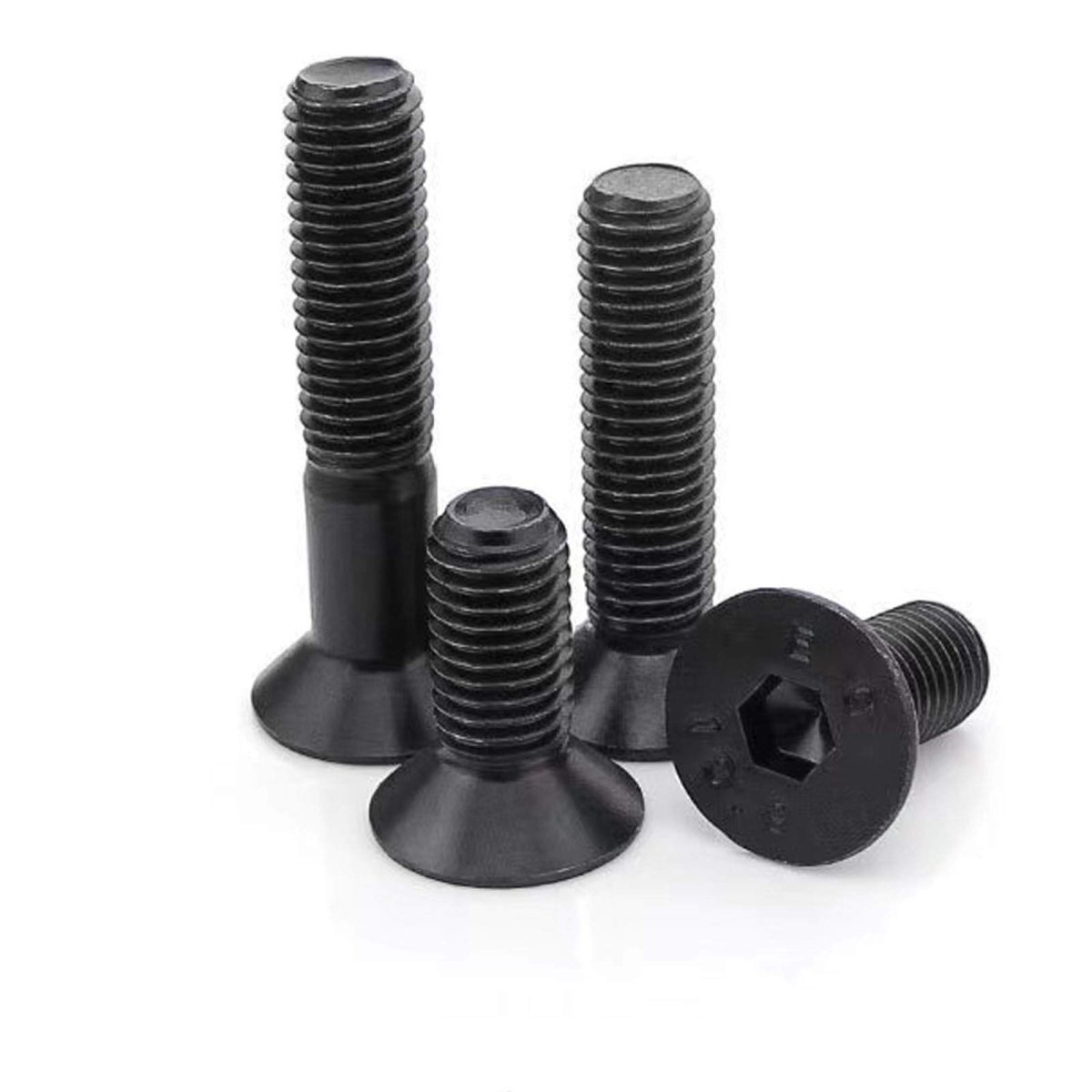 30 Pcs M4-0 7 X 35mm Flat Head Socket Cap Screws Alloy Steel Grade 10 9 Din991 Allen Drive Hex Black Oxide Finish M4-0 7