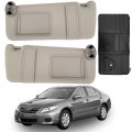 Dimeani Fit For Toyota Camry Sun Visor Replacement 2007 2008 2009 2010 2011 And Hybrid Without Light Driver Passenger Side 