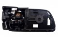 Pt Auto Warehouse To-2469ma-lh Inside Interior Inner Door Handle Black Housing With Chrome Lever Driver Side