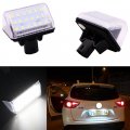 Polarlander Car Led No Error License Plate Lights 12v White Smd Number Lamp Bulb For Mazda 6 03- Cx-5 14- Cx-7 07