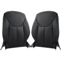 Driver Passenger Top Lean Back Seat Cover Black Replacement For Wr-an-gle-r Sport Utility 2013-2017 