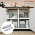 Uxcell D2 Magnetic Push Latches 10pcs To Open Door Latch Touch For Wardrobe Cupboard Drawers Grey