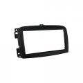 Scosche Ft4277b For 2014-18 Fiat 500l Iso Double Din Dash Kit Black 