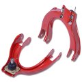 Compatible With Honda Civic Crx 8-pc Front Rear Camber Adjustable Control Suspension Kit Red Ed Ee