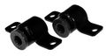 6-220-bl Black Front Control Arm Bushing And Bracket Kit Polyurethane Material Machined Finish 